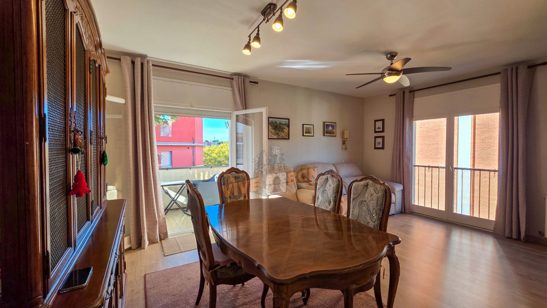 Dining room of Attic for sale in Castelldefels  with Heating, Parquet flooring and Terrace