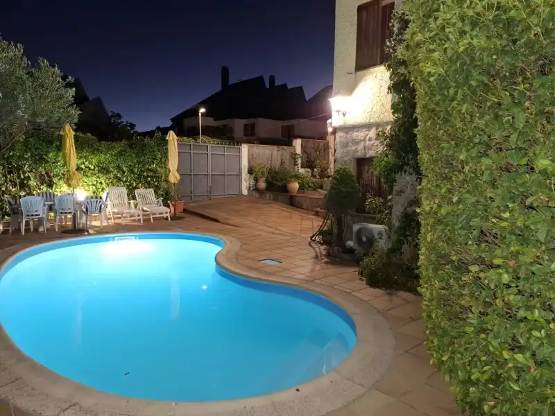 Swimming pool of Houses for sale in Miraflores de la Sierra  with Air Conditioner, Heating and Terrace