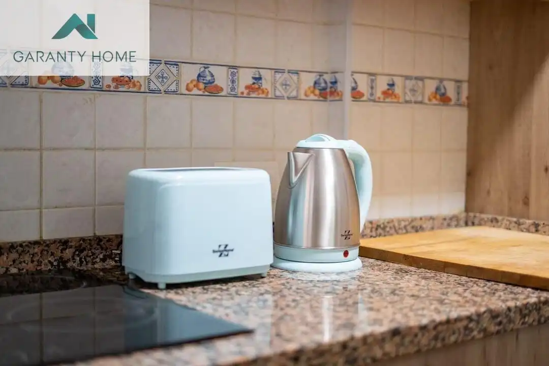 Kitchen of Flat for sale in Torrox  with Air Conditioner, Private garden and Terrace