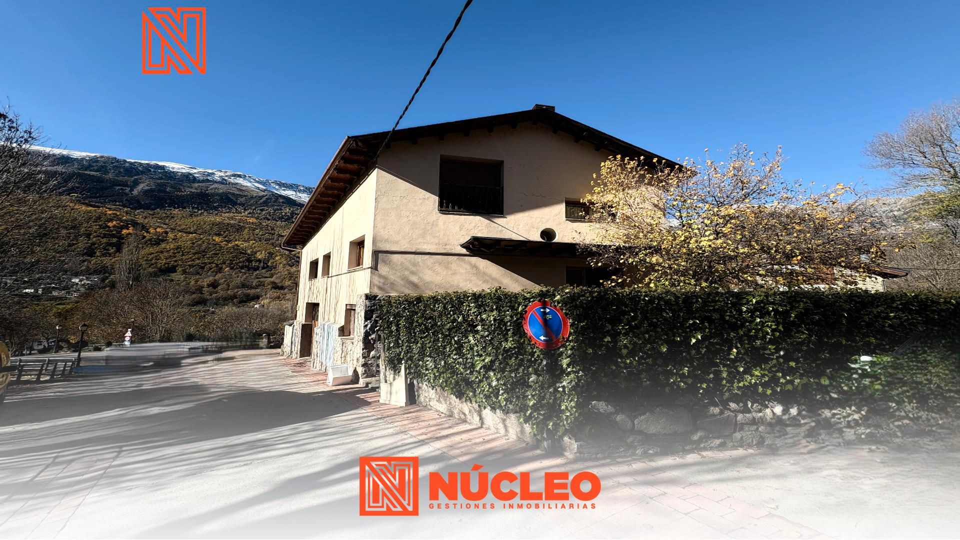 Exterior view of Flat for sale in Sesué  with Heating, Private garden and Furnished