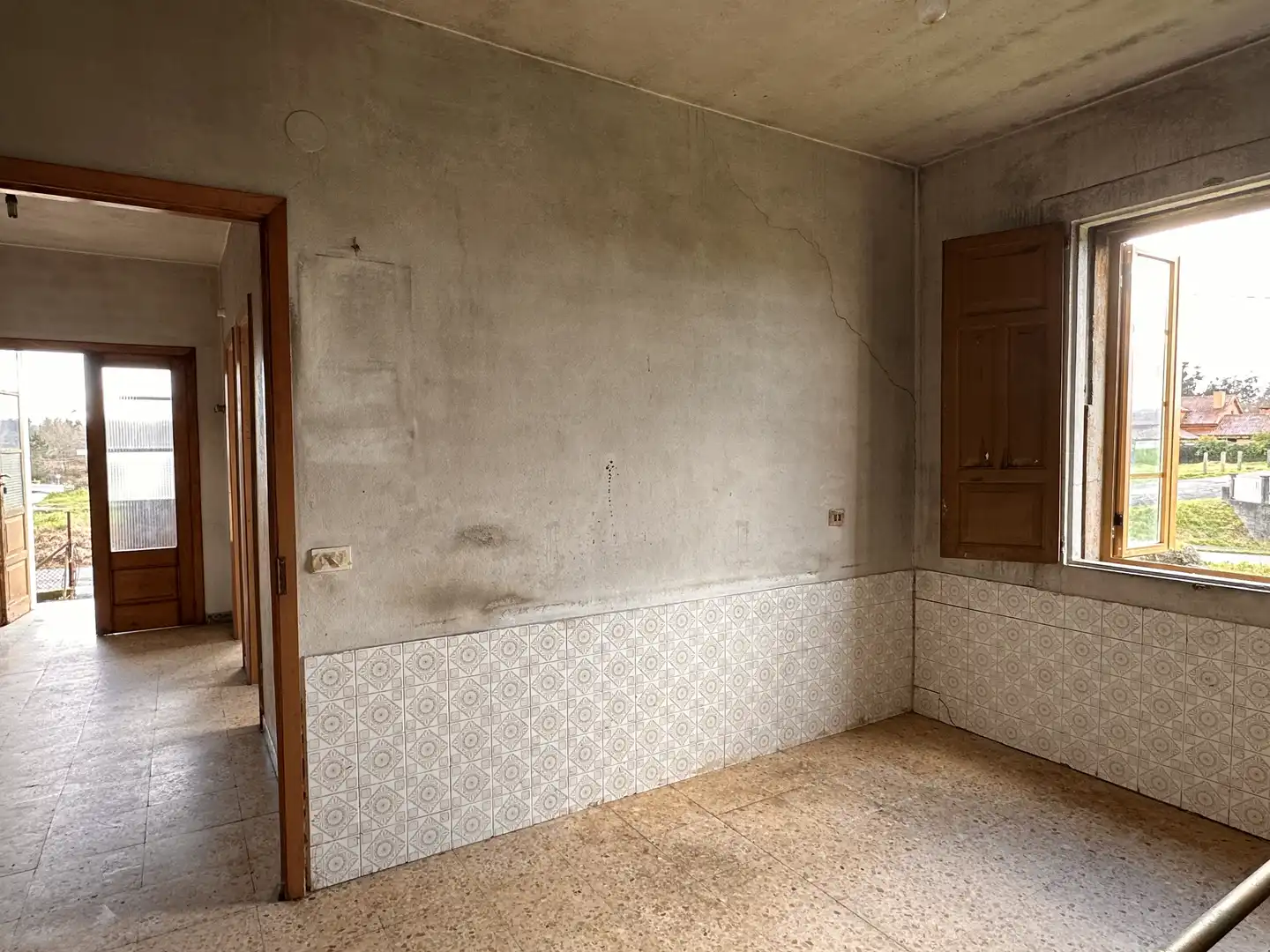 Casa adosada en venta en Negreira con Jardín privado