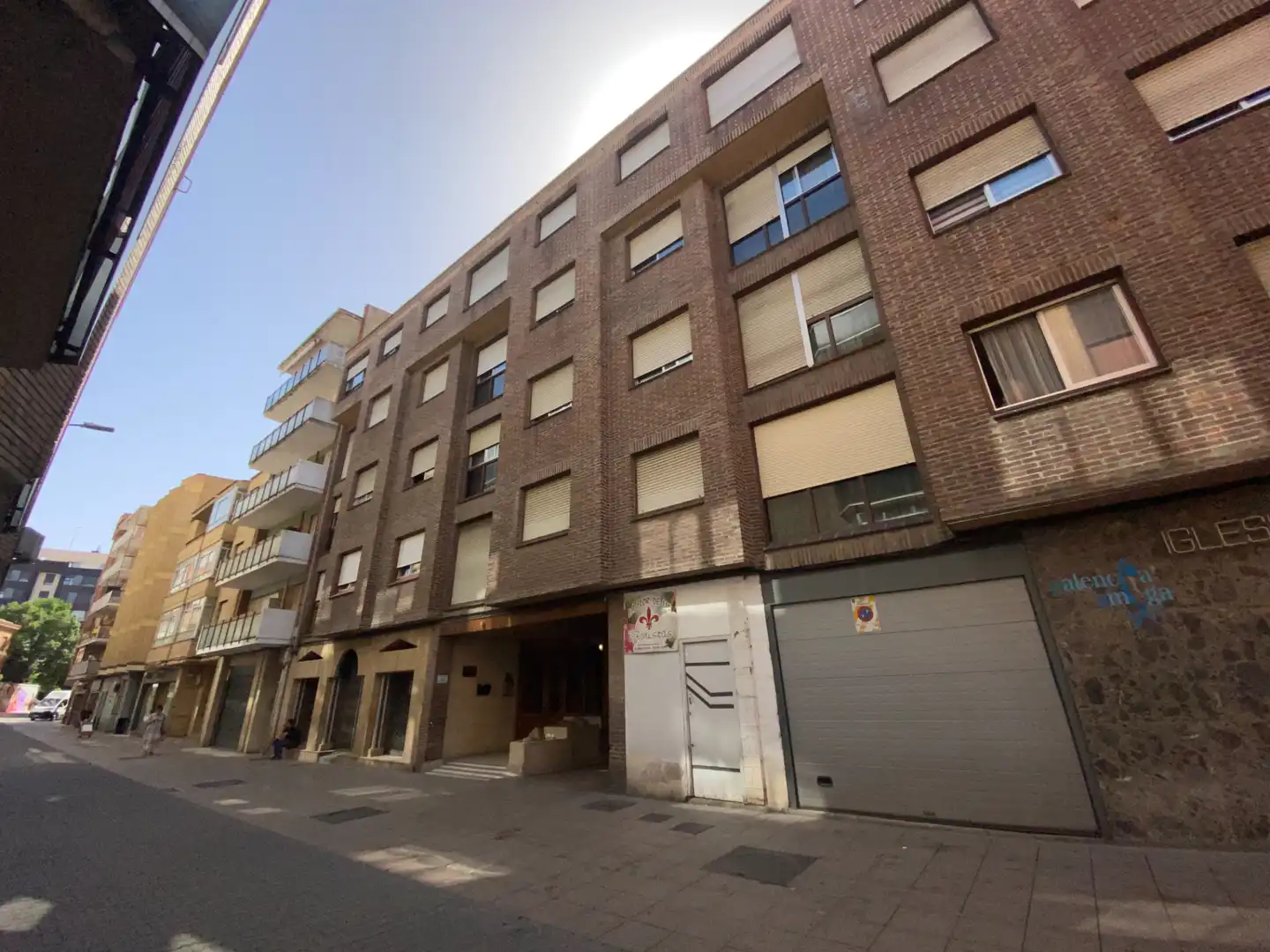 Exterior view of Flat for sale in Palencia  with Heating and Furnished