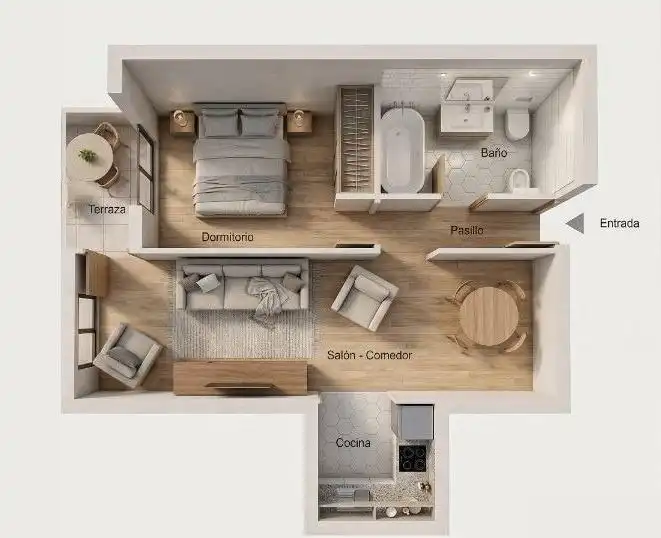 Apartamento con terraza en venta en Playa del Cura, imagen 45