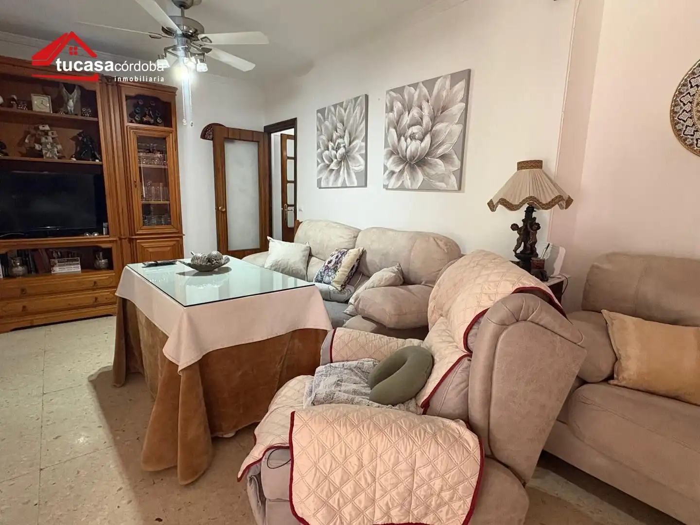 Sala de estar de Casa o chalet en venta en Córdoba con Aire acondicionado, Terraza y Trastero