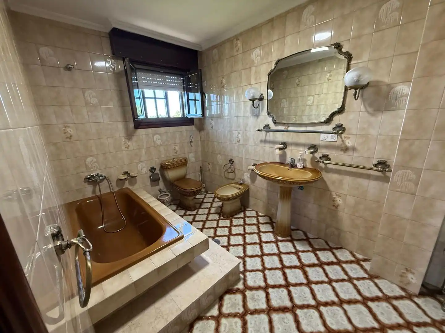 Baño de Casa o chalet en venta en O Bolo  con Calefacción, Jardín privado y Parquet