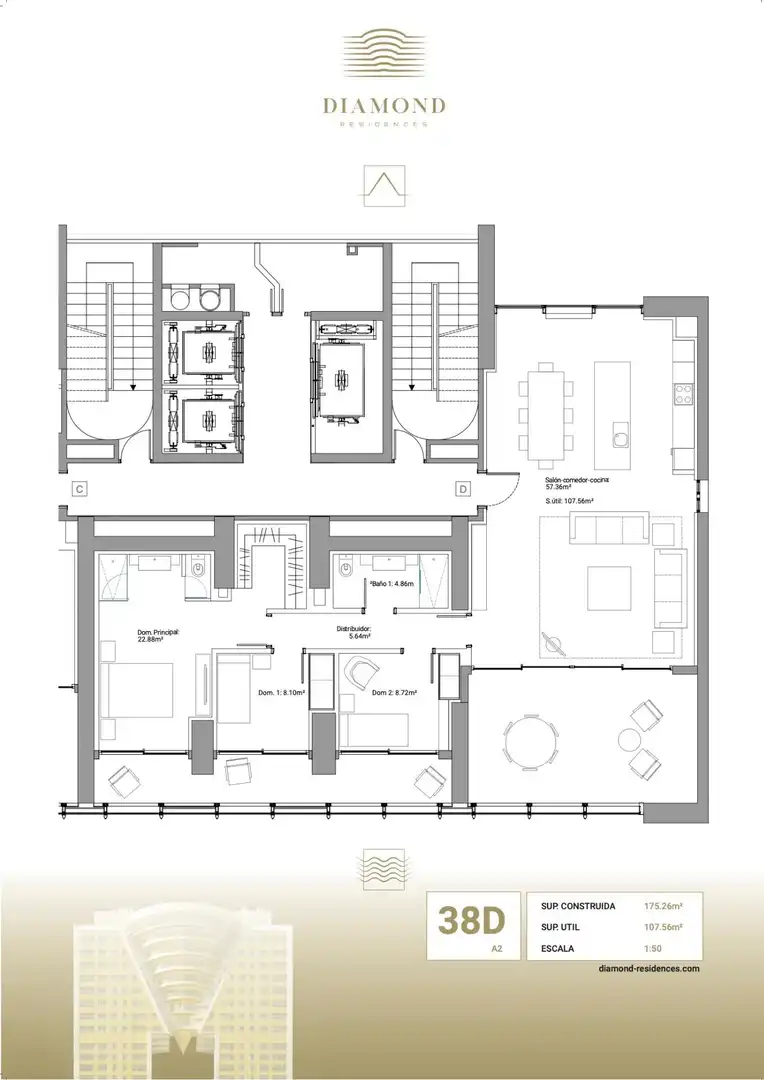 Appartement compact avec terrasse à vendre à Avenida MEXICO, imagen 67