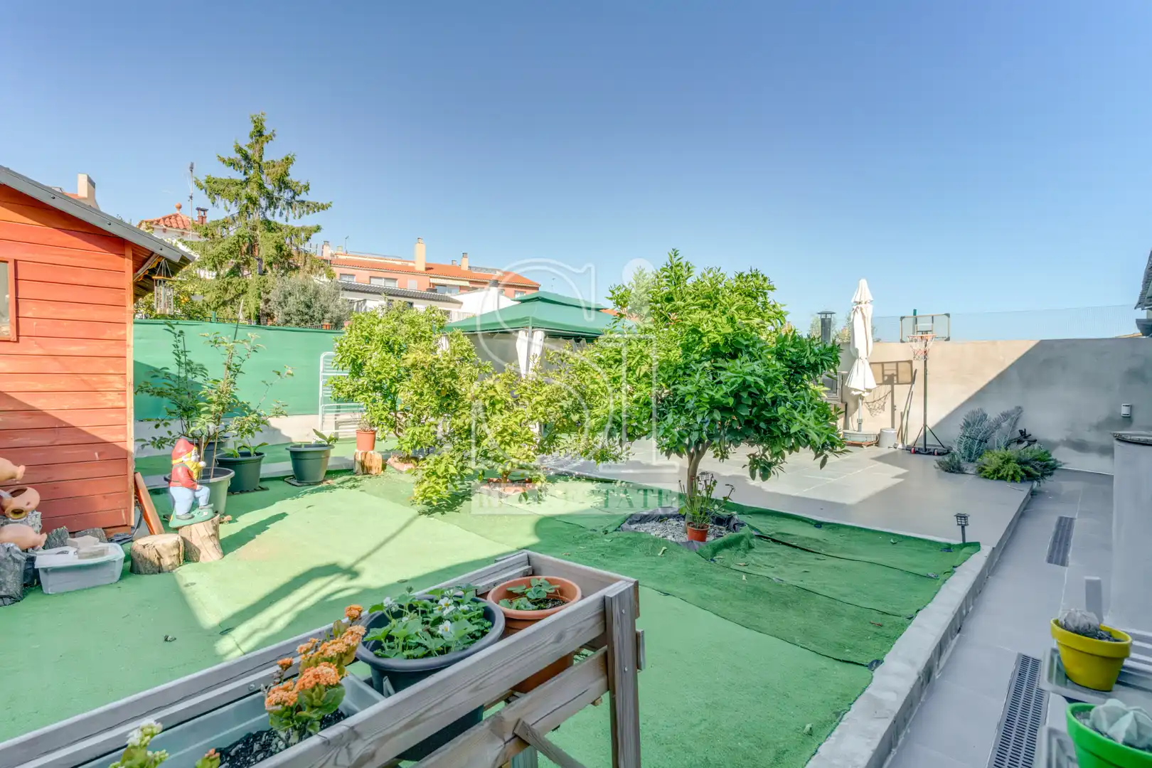 Terrassa de Casa o xalet en venda en Mollet del Vallès amb Calefacció, Jardí privat i Terrassa