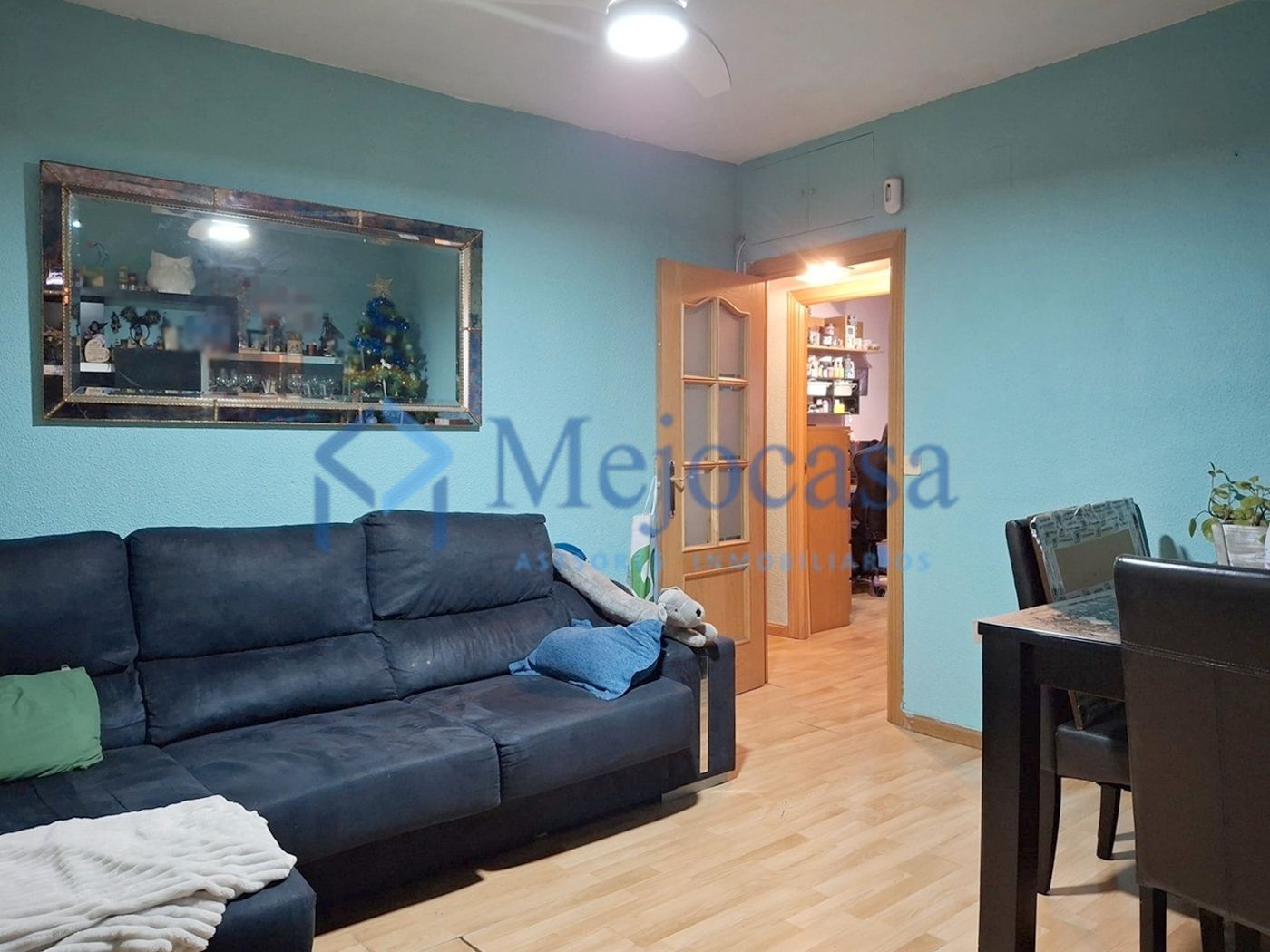 Living room of Flat for sale in  Madrid Capital  with Air Conditioner, Heating and Parquet flooring