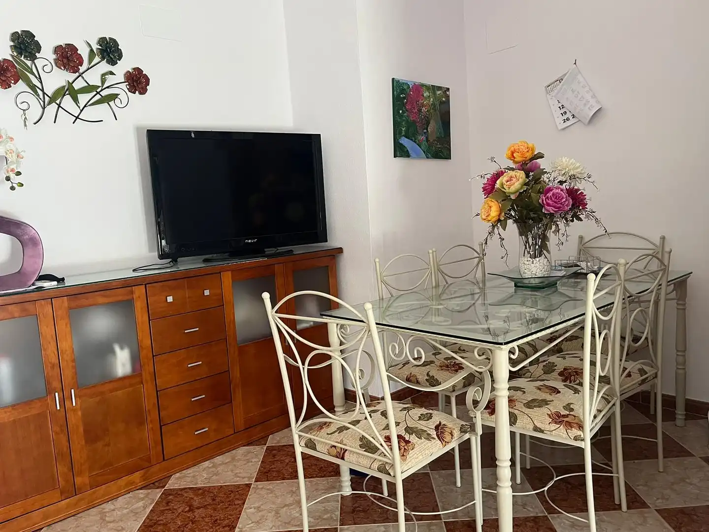 Dining room of Houses for sale in Fuente Palmera  with Furnished