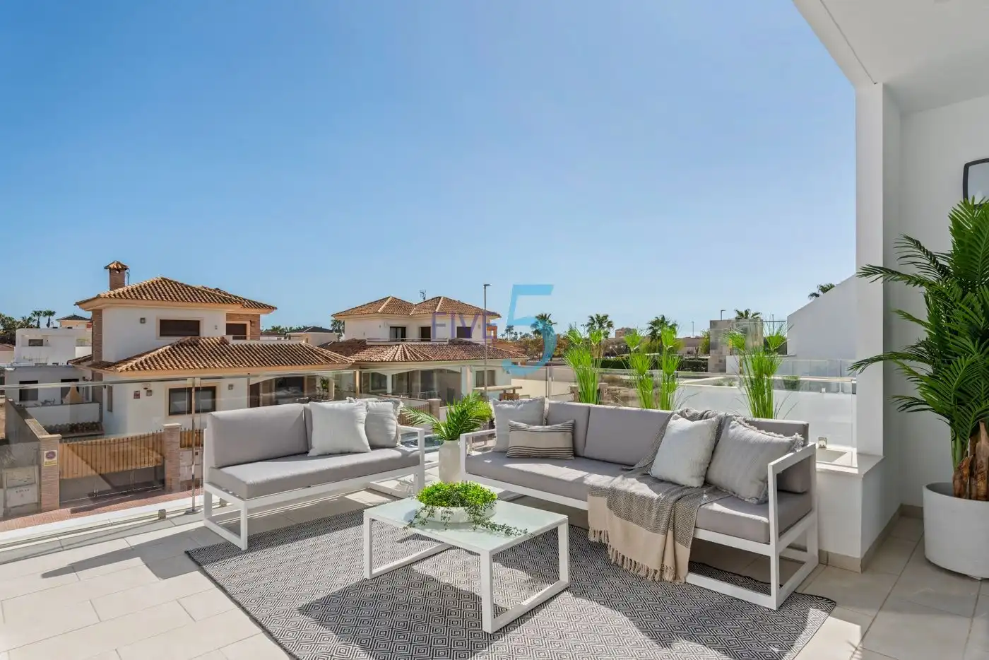 Terraza de Casa o chalet en venta en Centro