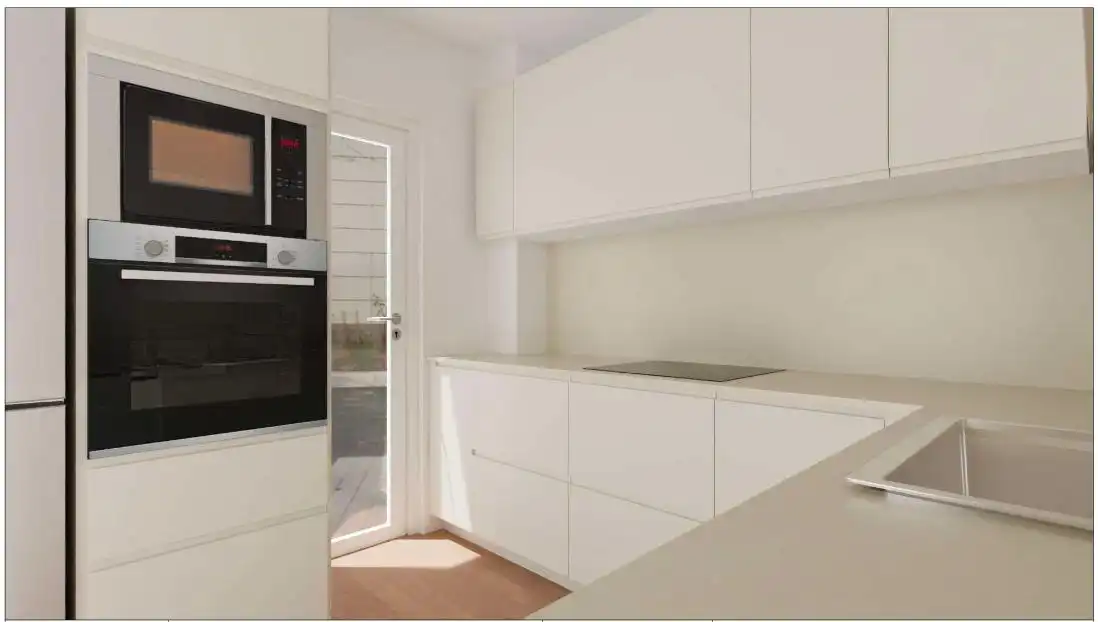 Cocina de Planta baja en venta en Sueca con Aire acondicionado, Parquet y Amueblado