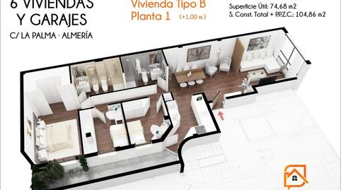 Foto 4 de Pis en venda a Calle la Palma, Plaza de Toros - Santa Rita,  Almería Capital