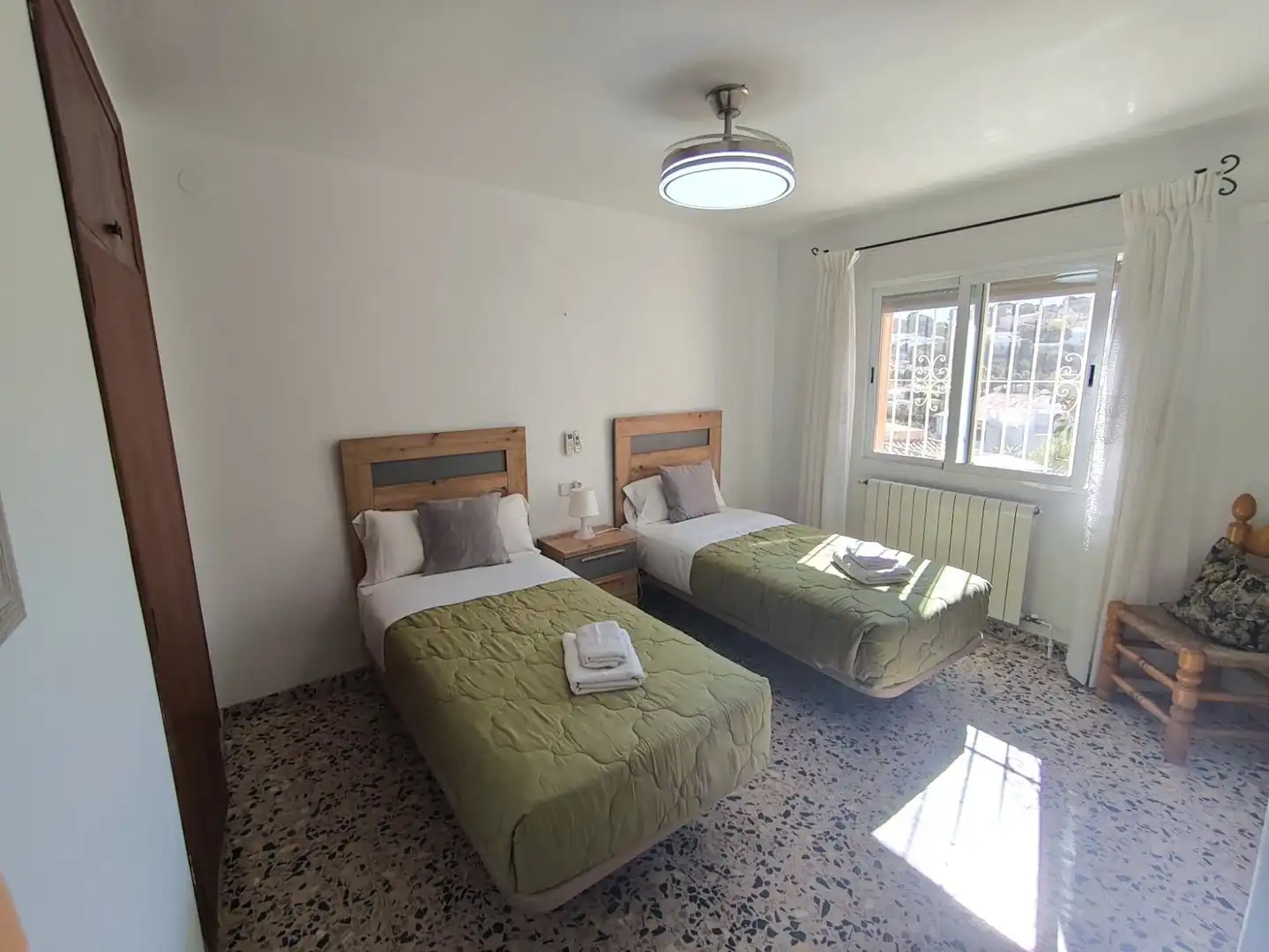 Bedroom of Houses for rent in Benissa  with Air Conditioner, Terrace and Swimming Pool