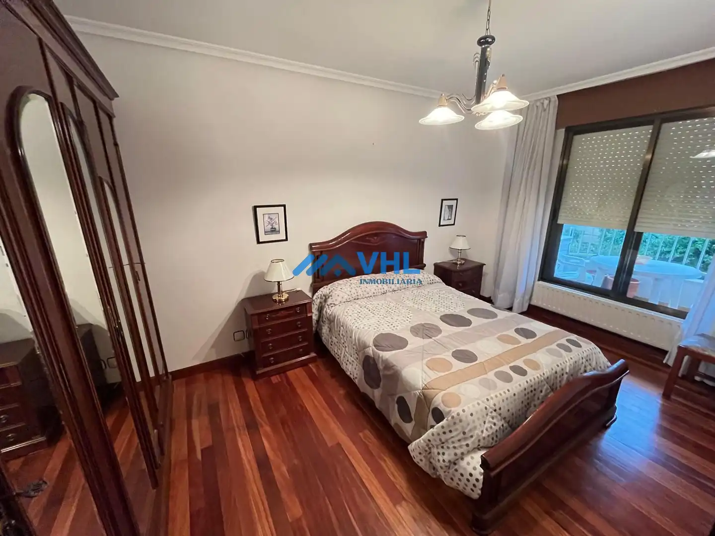 Schlafzimmer von Wohnung zur Miete in Castro-Urdiales mit Heizung, Terrasse und Möbliert