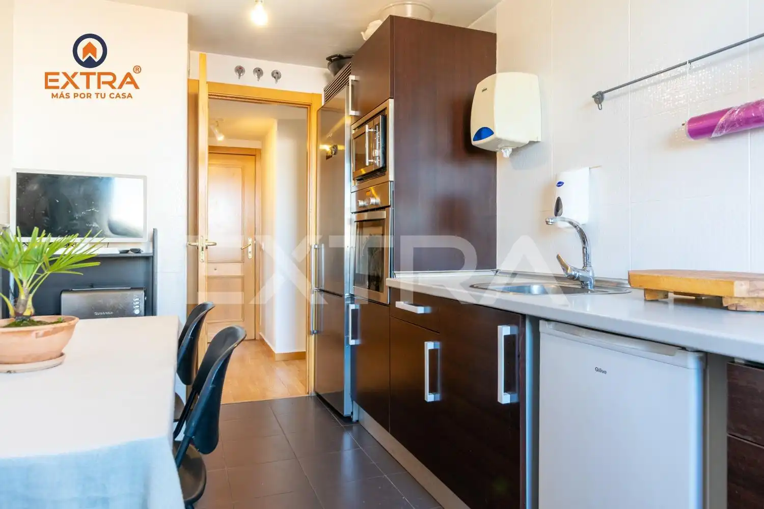 Cocina de Ático en venta en Las Rozas de Madrid con Calefacción, Jardín privado y Terraza