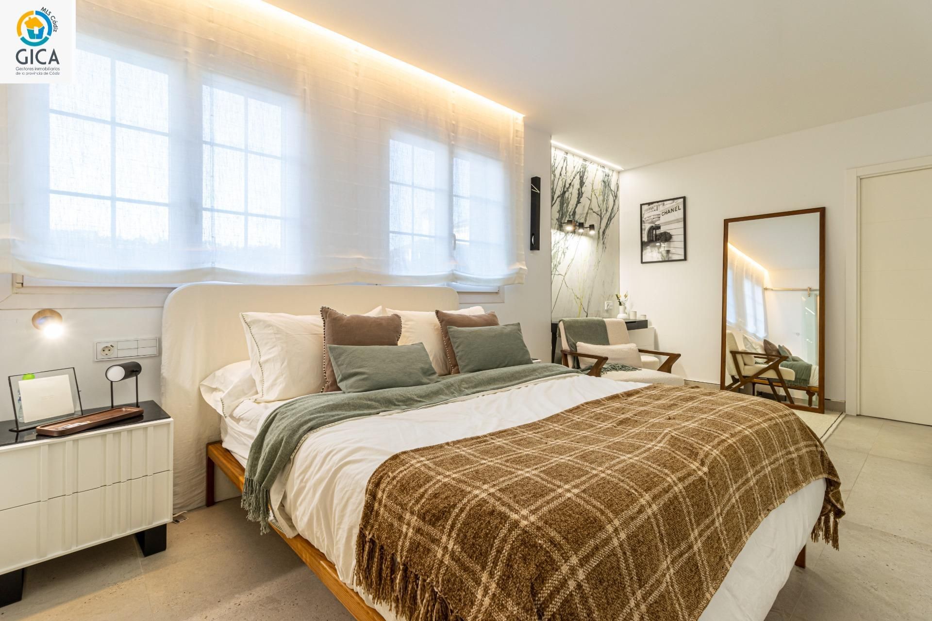 Bedroom of House or chalet for sale in Jerez de la Frontera  with Air Conditioner, Private garden and Terrace