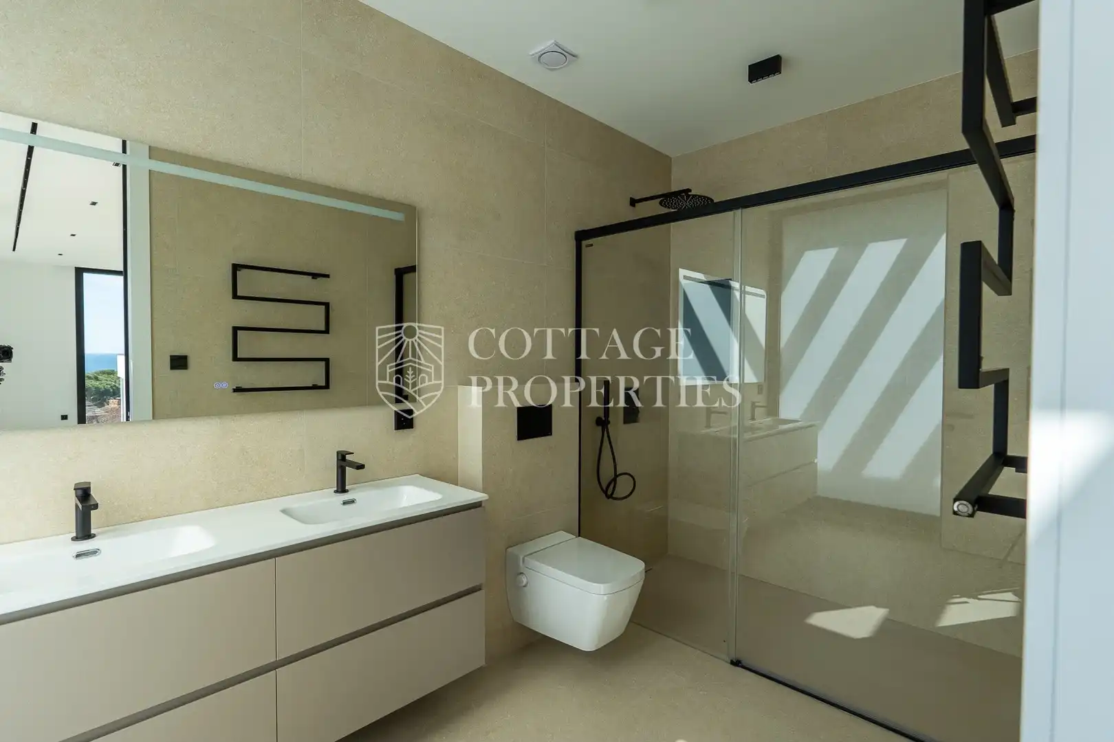 Bathroom of Houses for sale in Calonge i Sant Antoni  with Air Conditioner, Heating and Private garden