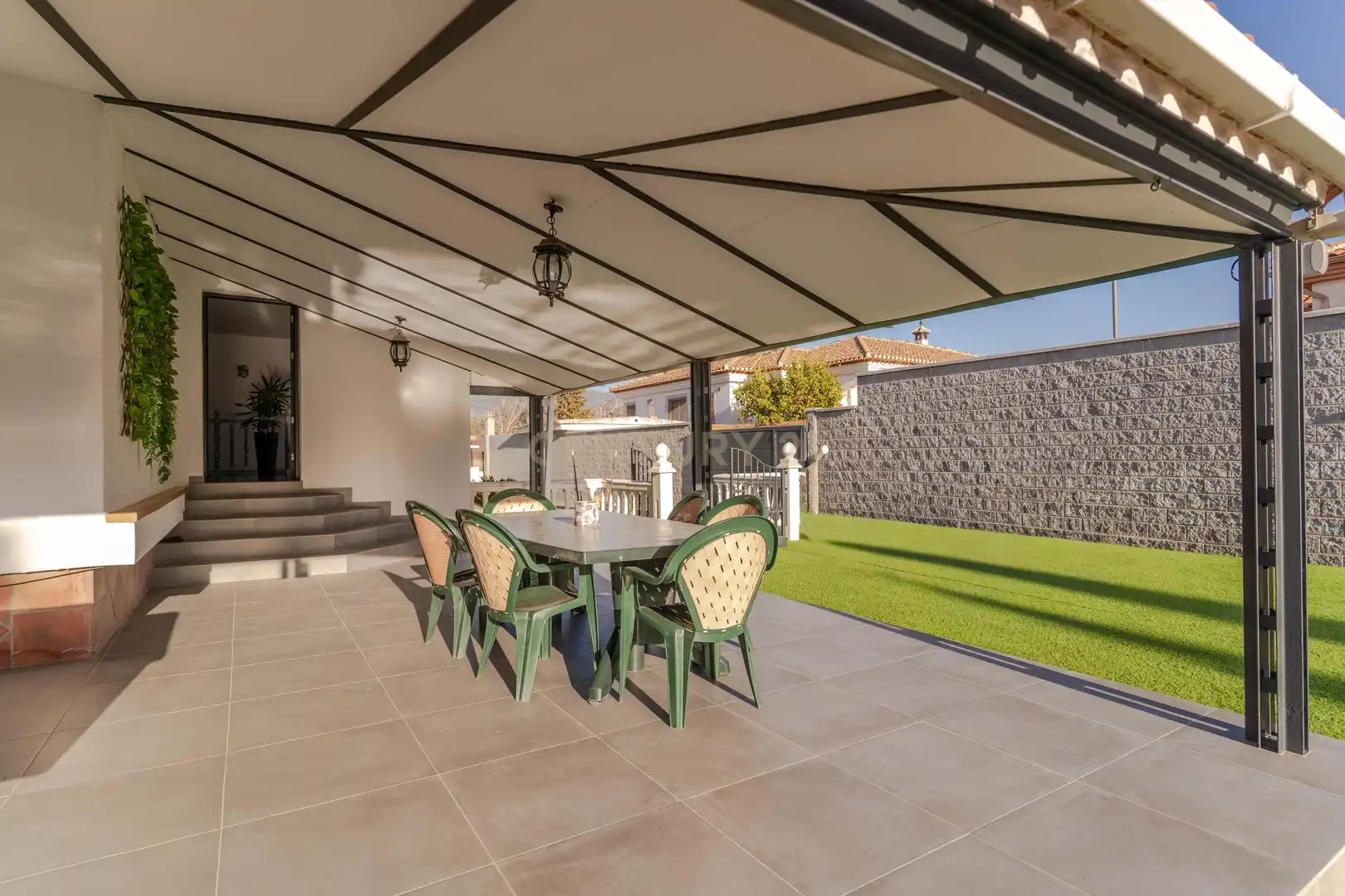 Terraza de Casa o chalet en venta en Villa de Otura con Aire acondicionado, Jardín privado y Piscina