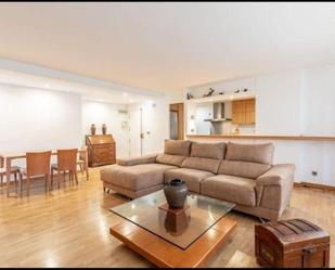 Living room of Flat to rent in  Valencia Capital  with Air Conditioner and Terrace