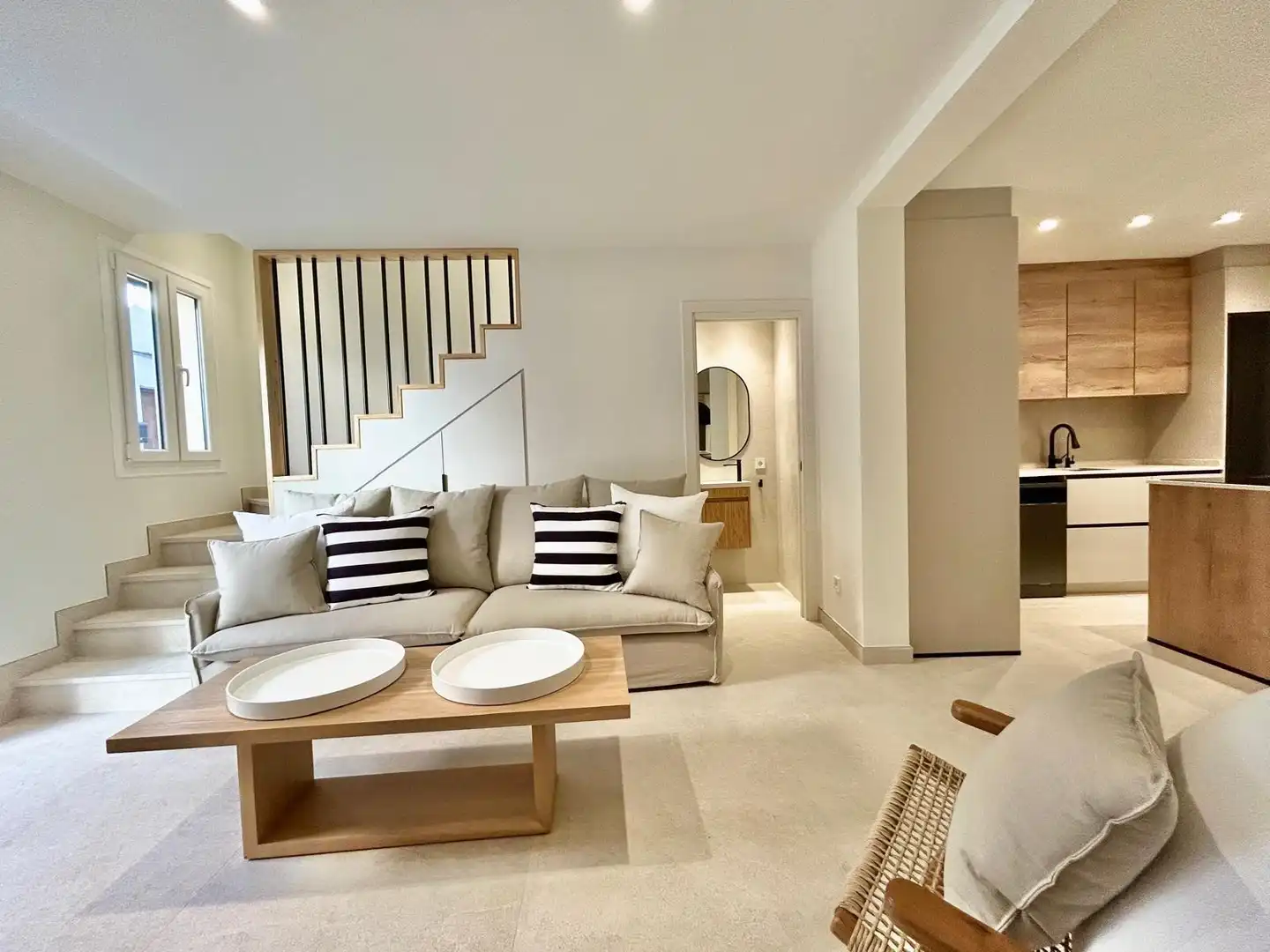 Sala de estar de Casa adosada en venta en Inca con Terraza y Trastero