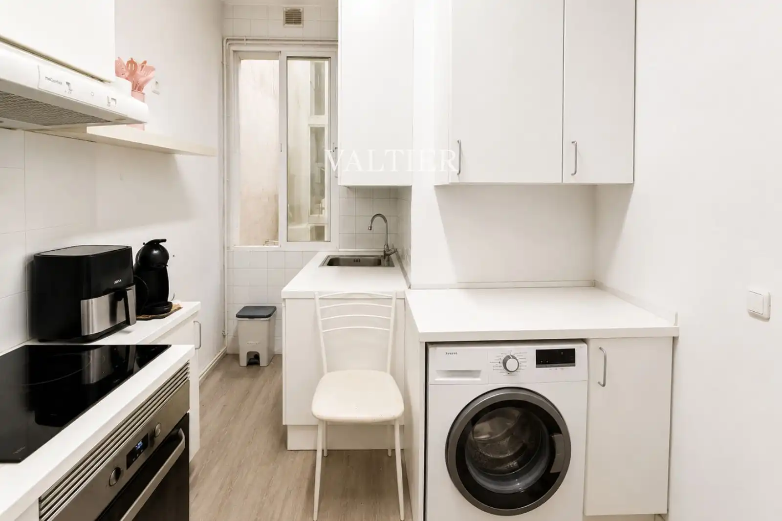 Cocina de Piso de alquiler en Madrid con Amueblado