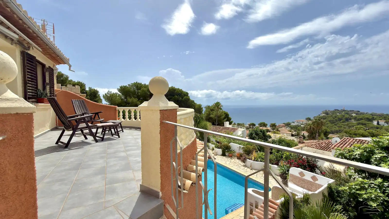 Terrassa de Casa o xalet en venda en Jávea / Xàbia amb Aire condicionat, Calefacció i Jardí privat