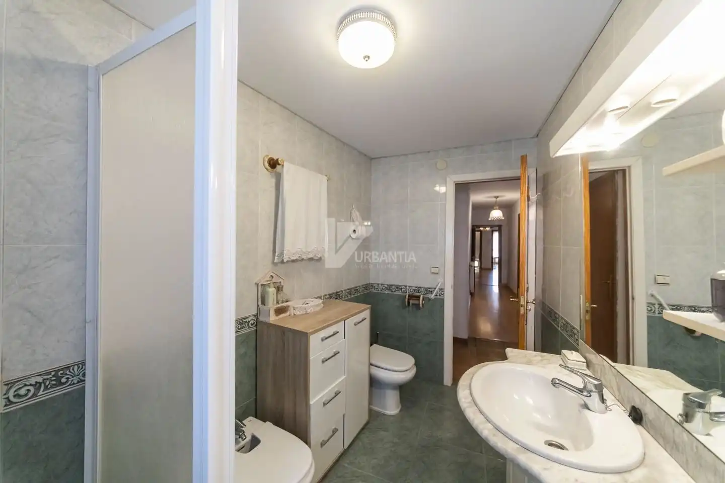 Baño de Casa o chalet en venta en Miranda de Arga con Aire acondicionado, Calefacción y Jardín privado