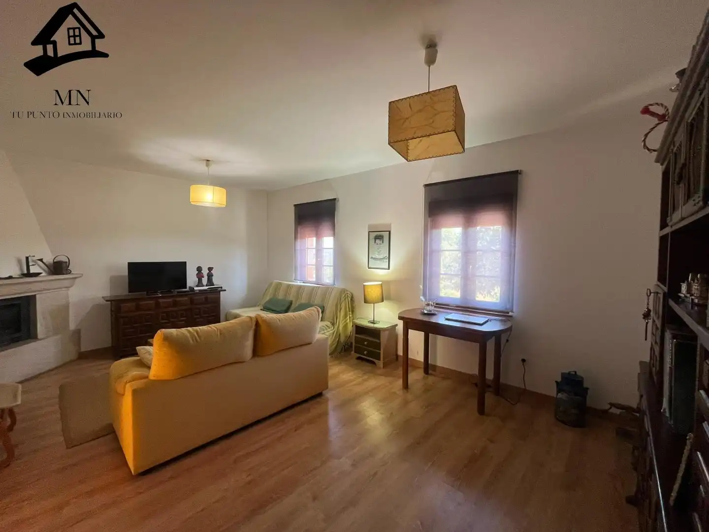 Sala d'estar de Finca rústica en venda en Villacarriedo