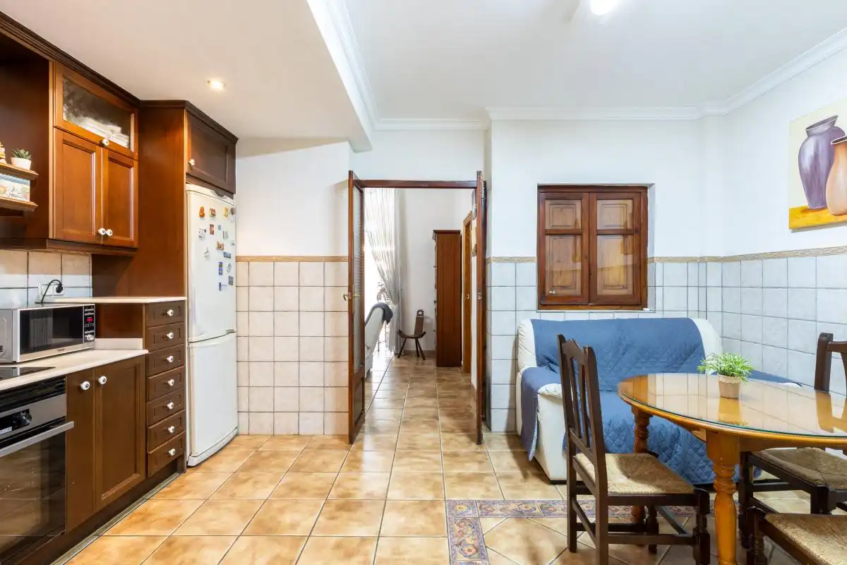 Cuina de Casa adosada en venda en Sollana amb Aire condicionat, Calefacció i Terrassa