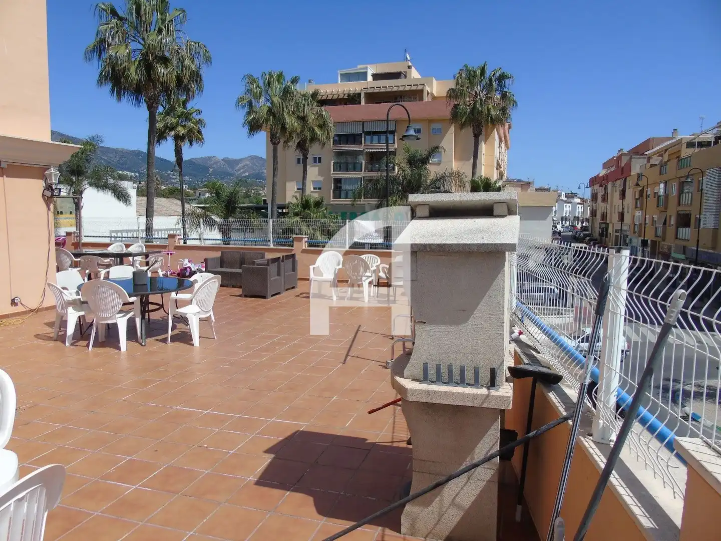 Terrasse von Wohnung zum Verkauf in Mijas mit Klimaanlage, Heizung und Terrasse