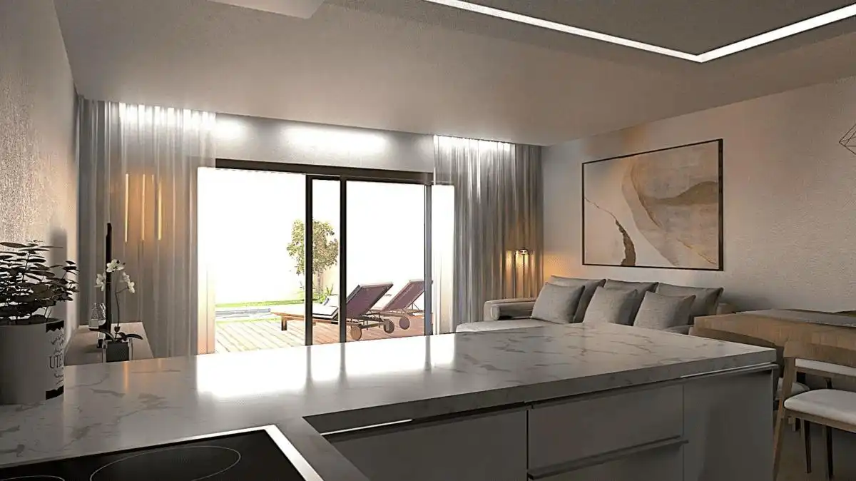 Habitación de Casa adosada en venta en Llubí con Aire acondicionado, Calefacción y Jardín privado