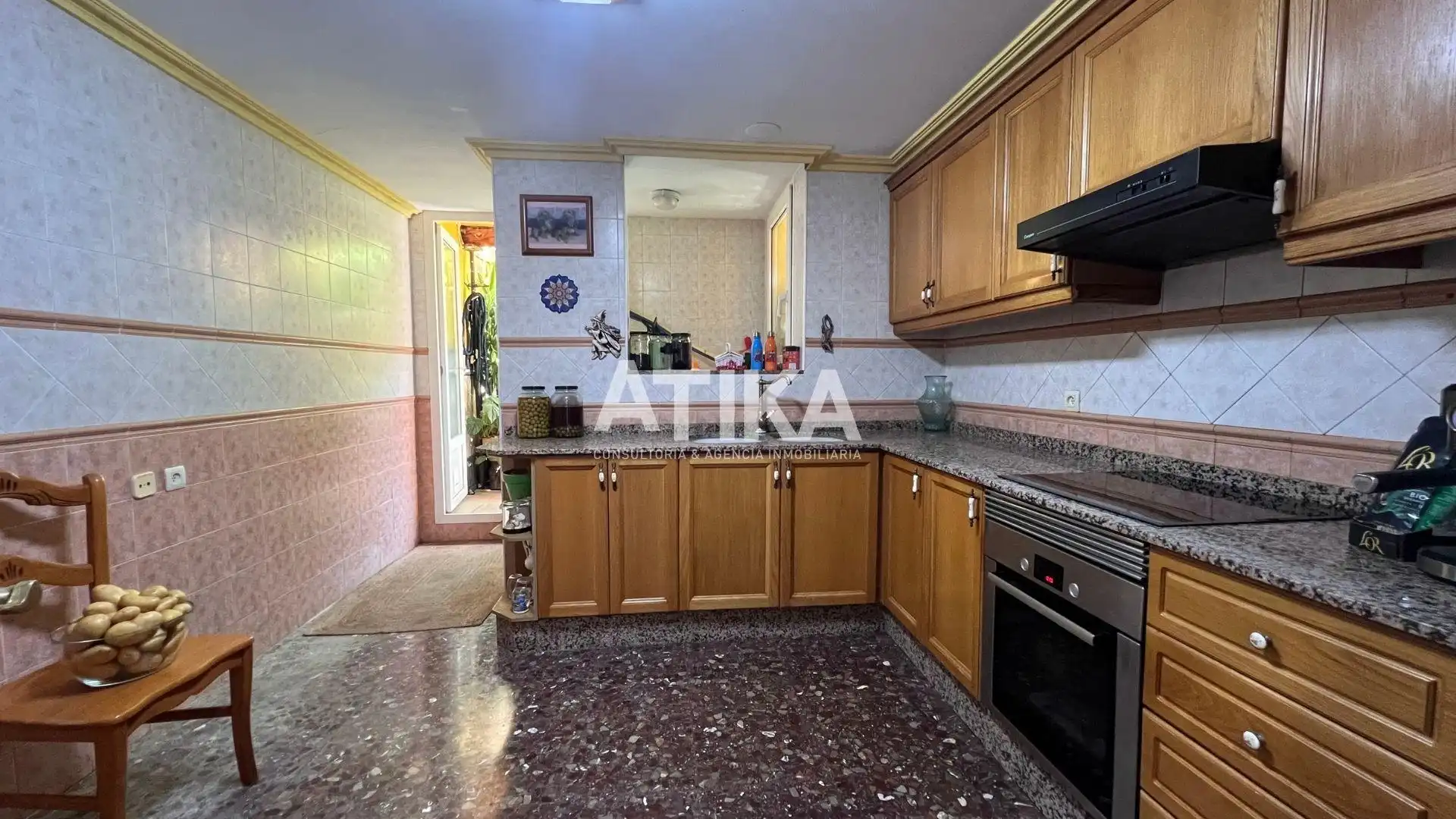 Kitchen of Flat for sale in Ontinyent  with Heating, Terrace and Storage room