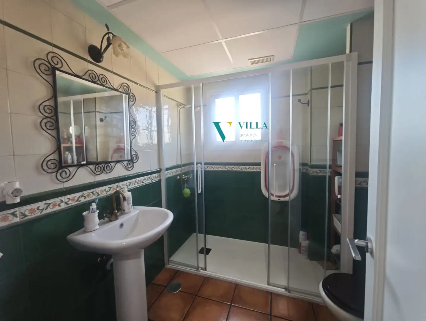 Baño de Casa o chalet en venta en Alcalá de Guadaira con Aire acondicionado y Terraza