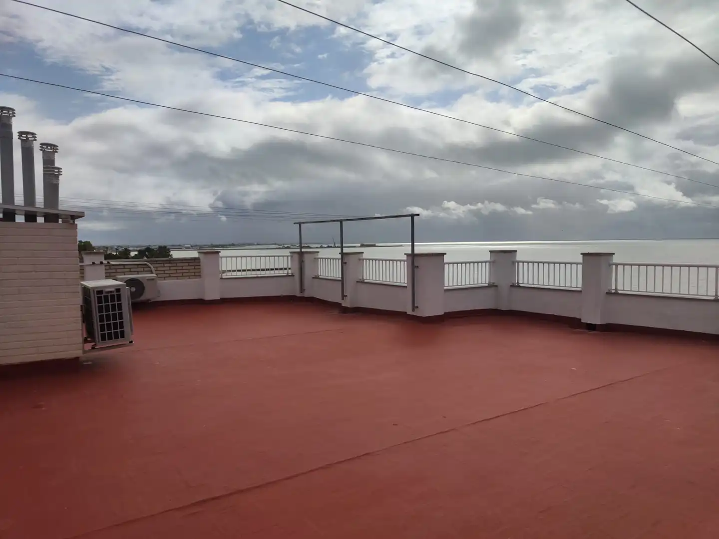 Terrace of Flat for rent in La Ràpita  with Furnished, Oven and Washing machine