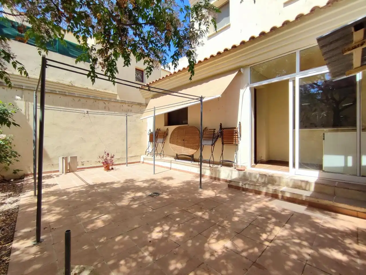 Terraza de Casa adosada en venta en Casas de Juan Núñez con Calefacción, Jardín privado y Terraza
