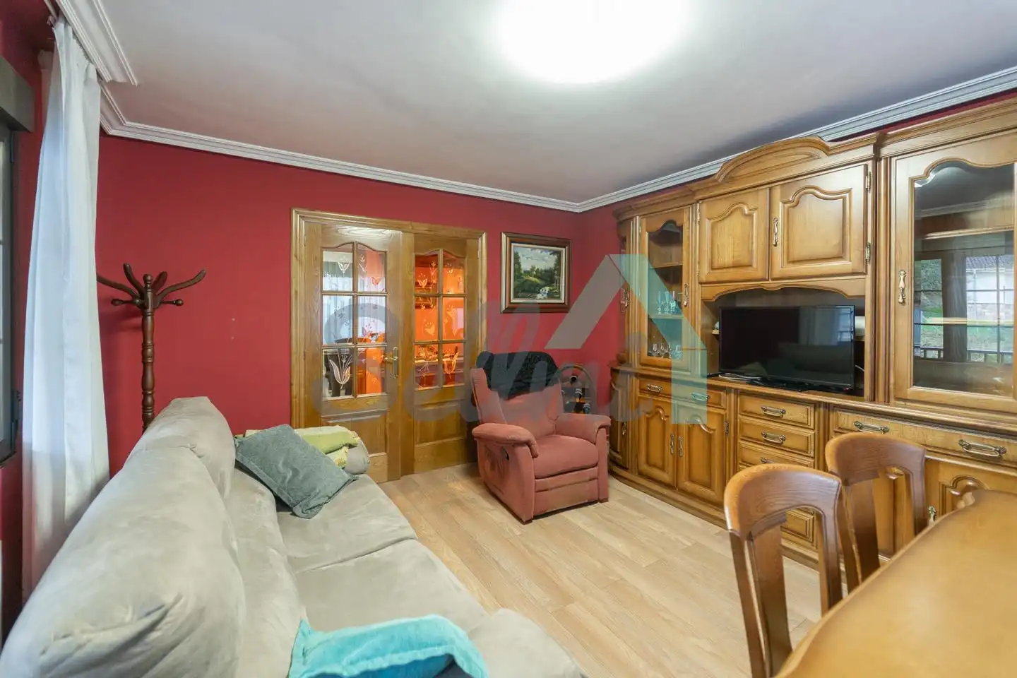 Living room of Houses for sale in Morcín  with Heating, Private garden and Terrace