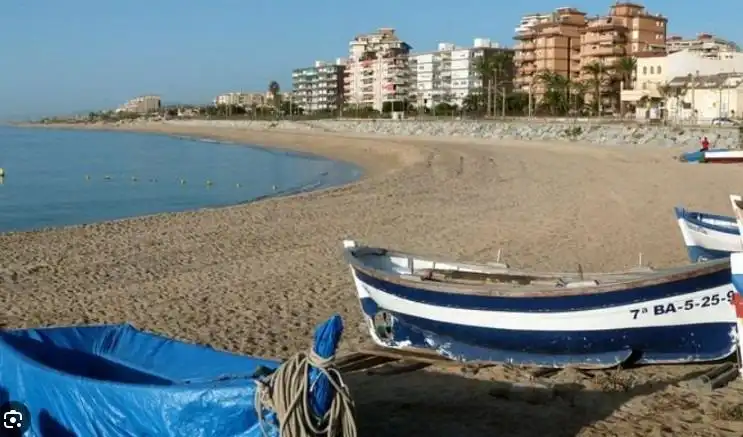 Exterior view of Flat for sale in Vilassar de Mar  with Air Conditioner, Heating and Private garden