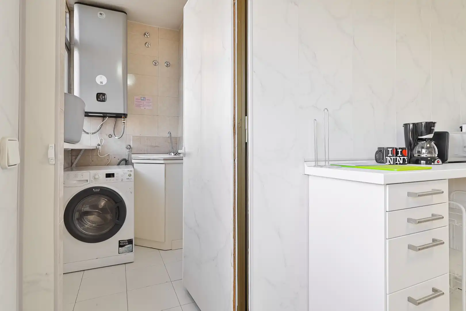 Baño de Piso de alquiler en Málaga con Aire acondicionado, Amueblado y Internet
