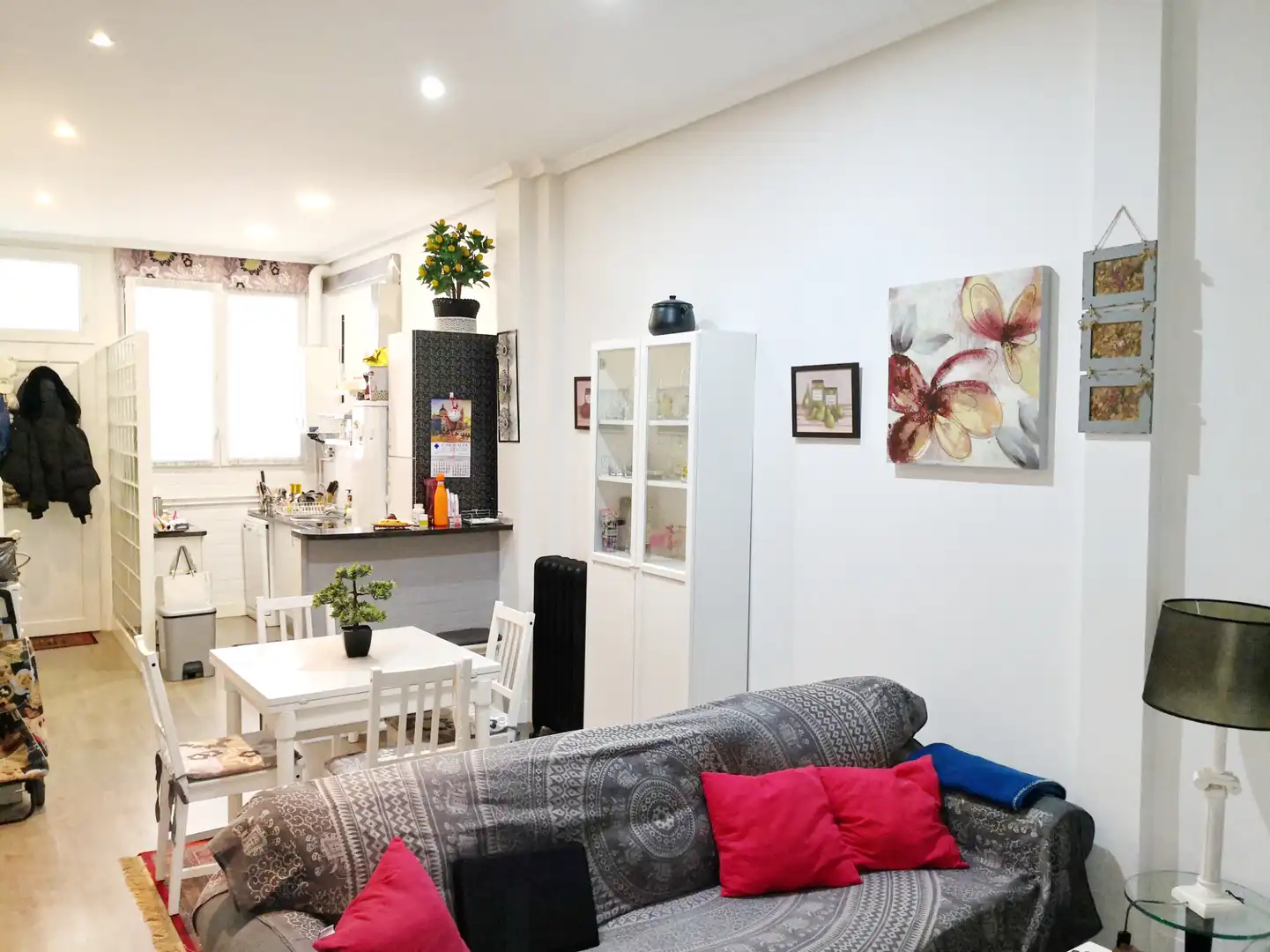 Living room of Flat for sale in Madrid  with Heating