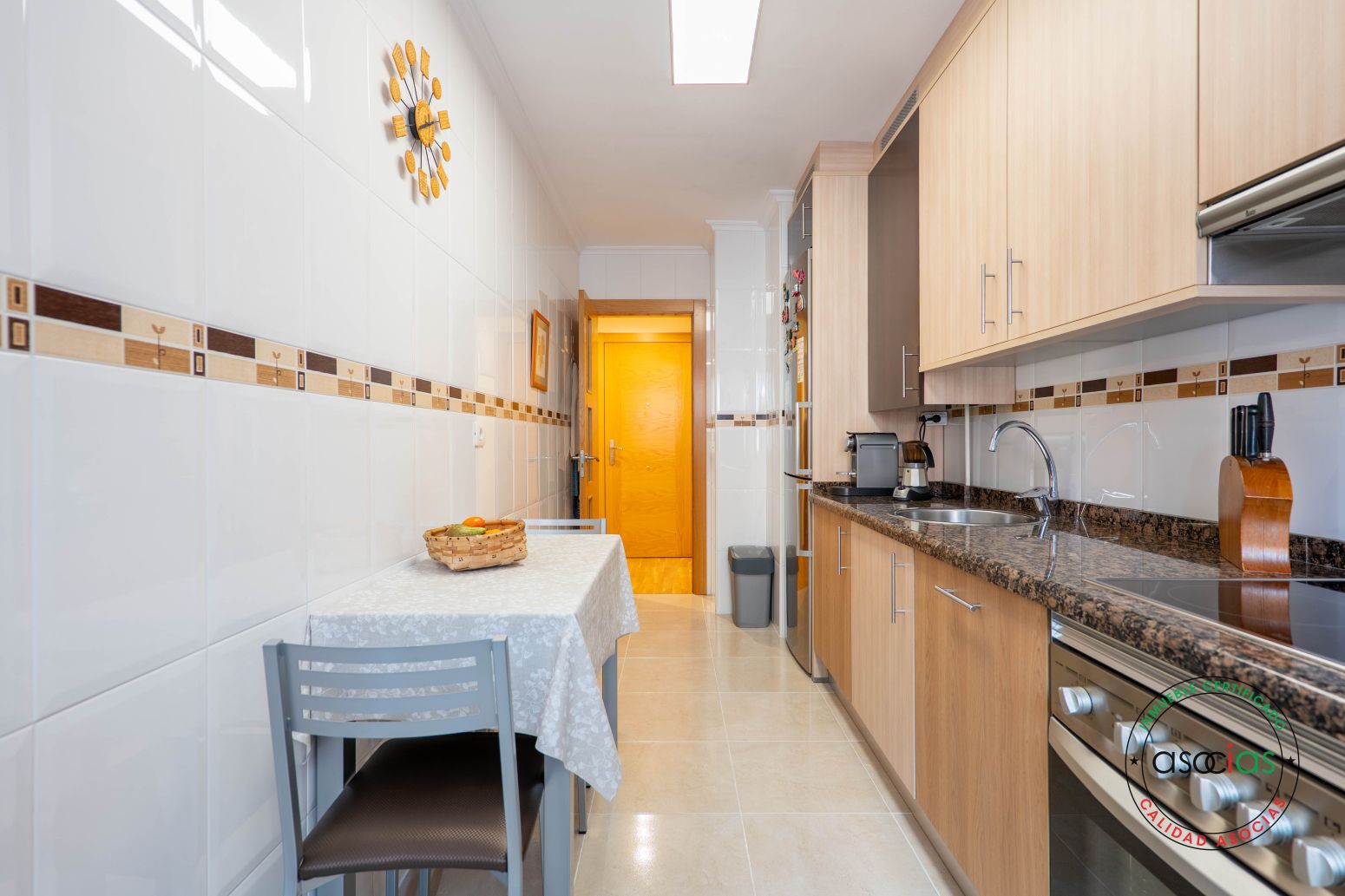 Cocina de Piso en venta en Gijón  con Calefacción, Parquet y Trastero