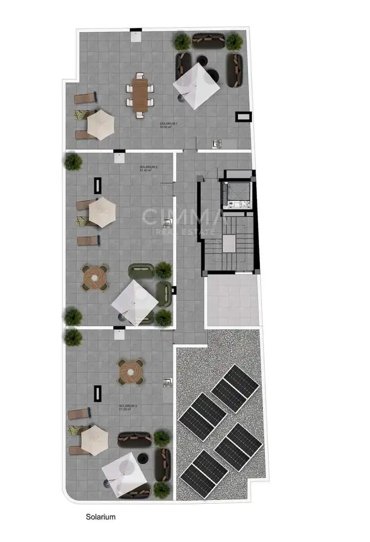Terraza de Ático en venta en Santa Pola con Terraza