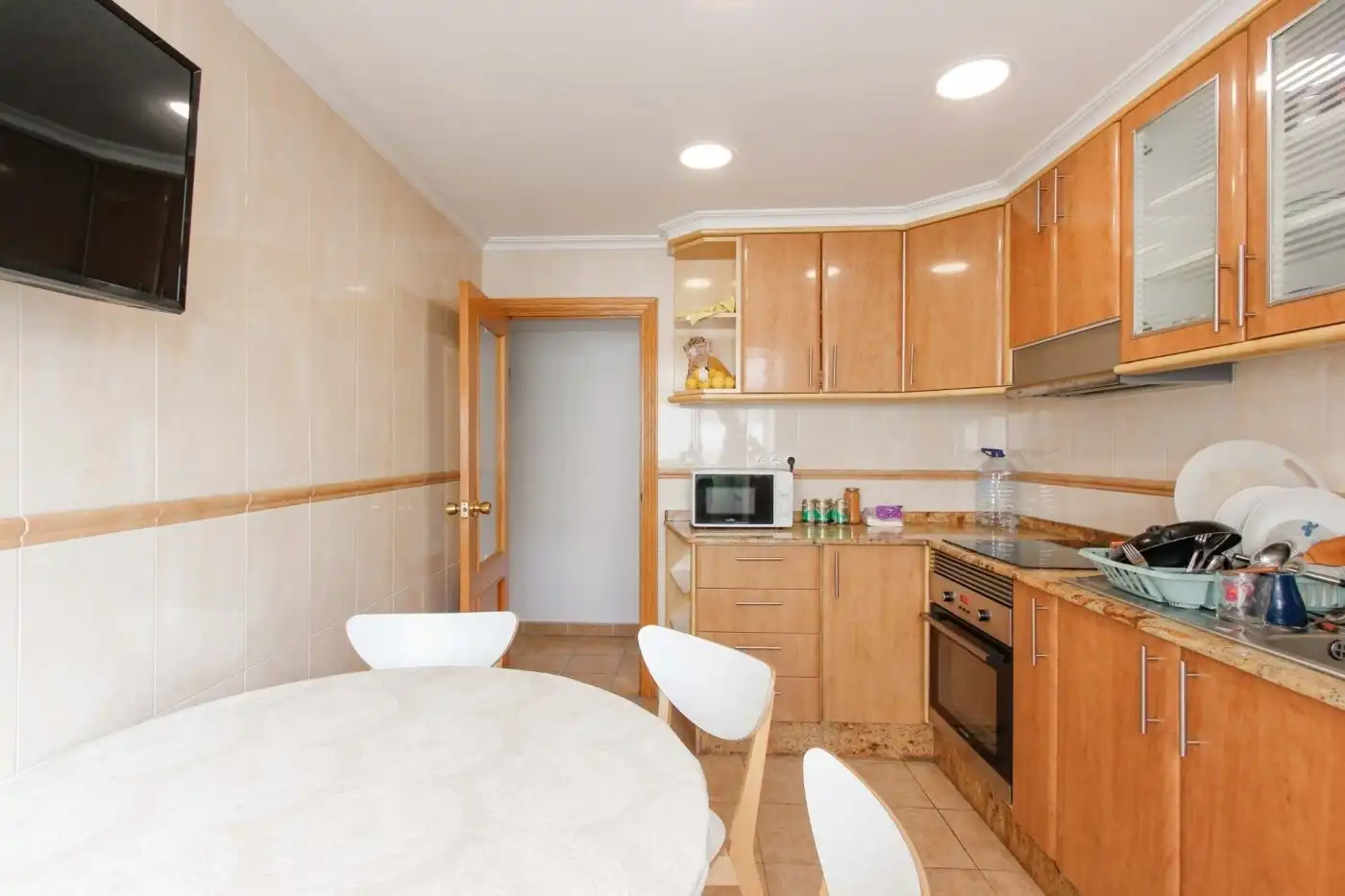 Cocina de Piso para compartir en Valencia con Aire acondicionado y Amueblado