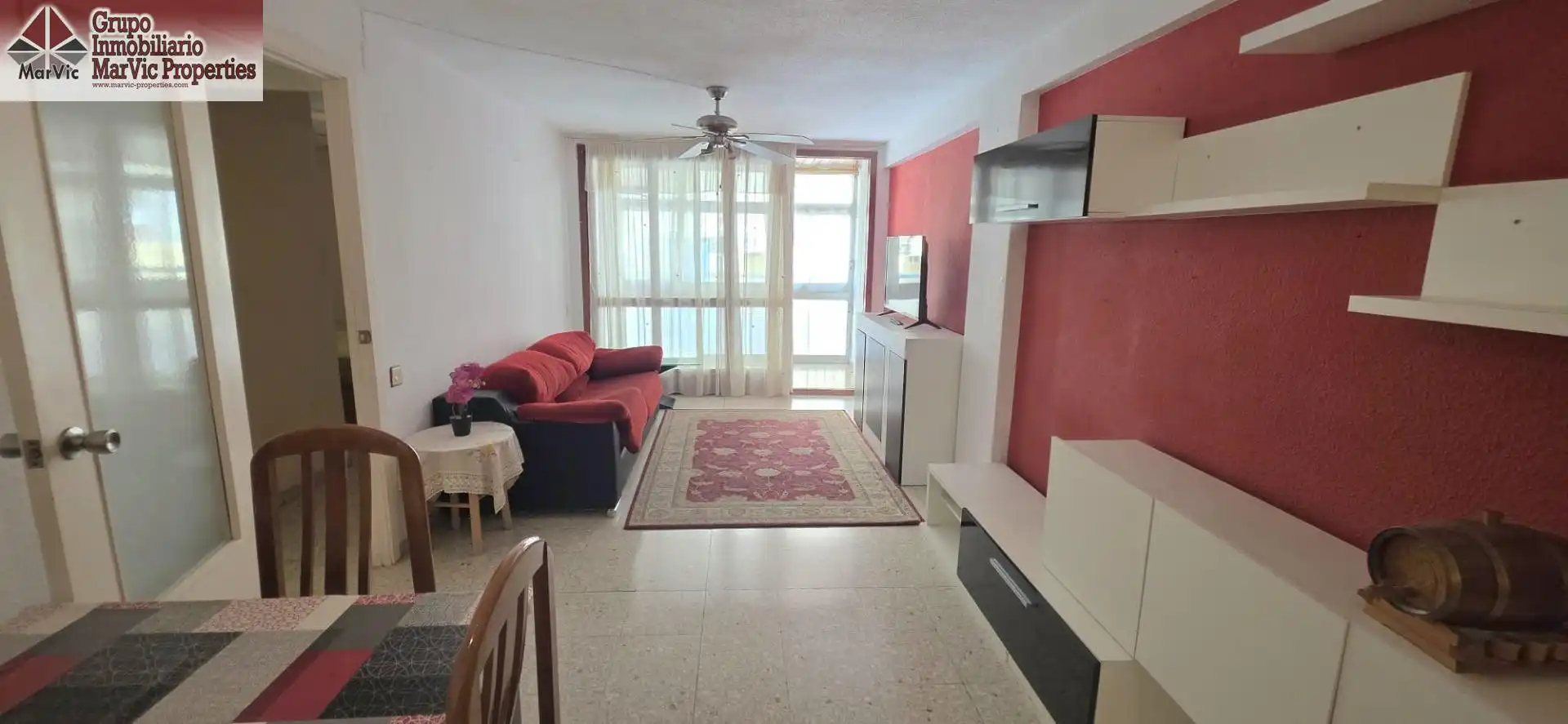 Sala de estar de Piso en venta en Benidorm con Amueblado