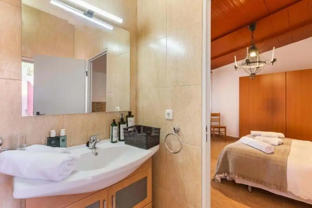 Bany de Casa o xalet en venda en Murcia amb Aire condicionat, Terrassa i Piscina