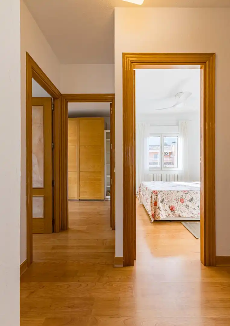 Bedroom of Flat for sale in Murcia  with Air Conditioner, Private garden and Furnished