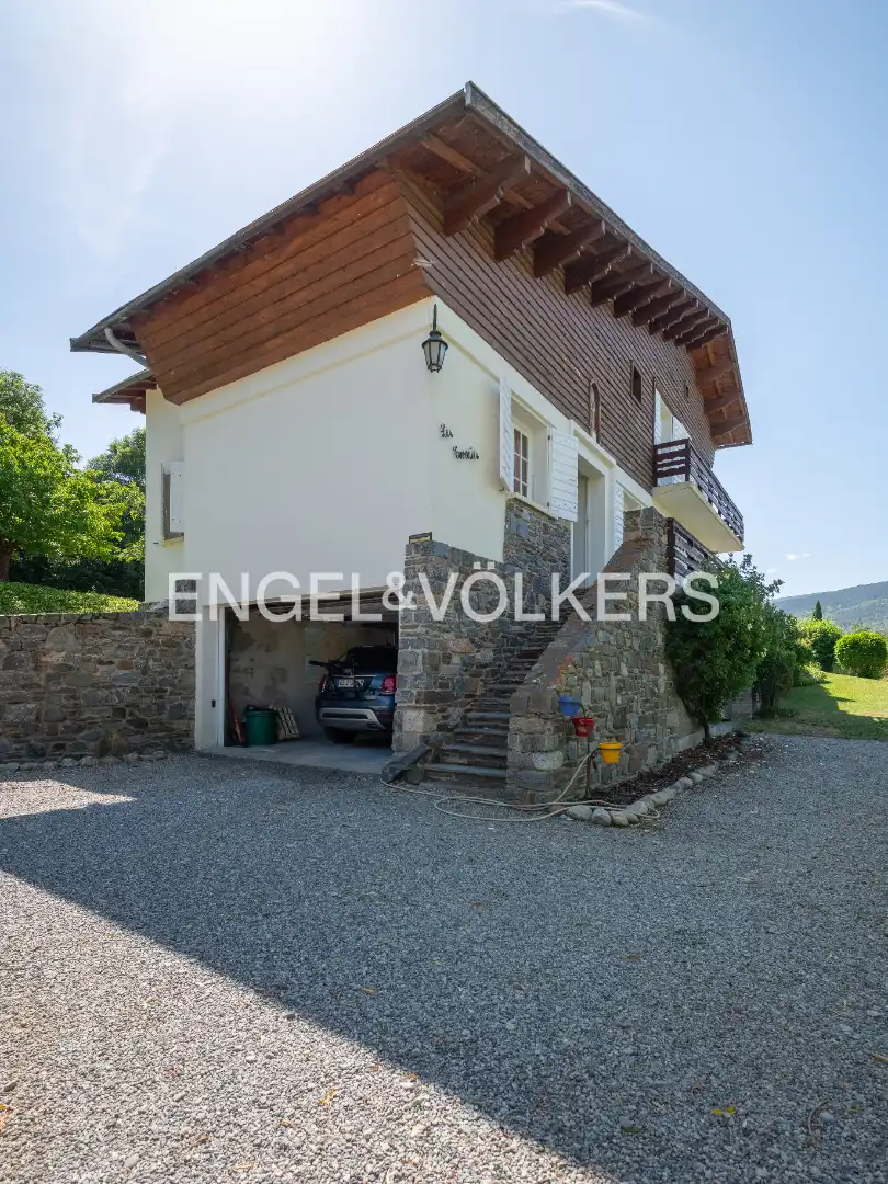 Vista exterior de Casa o chalet en venta en Osséja con Calefacción, Jardín privado y Parquet