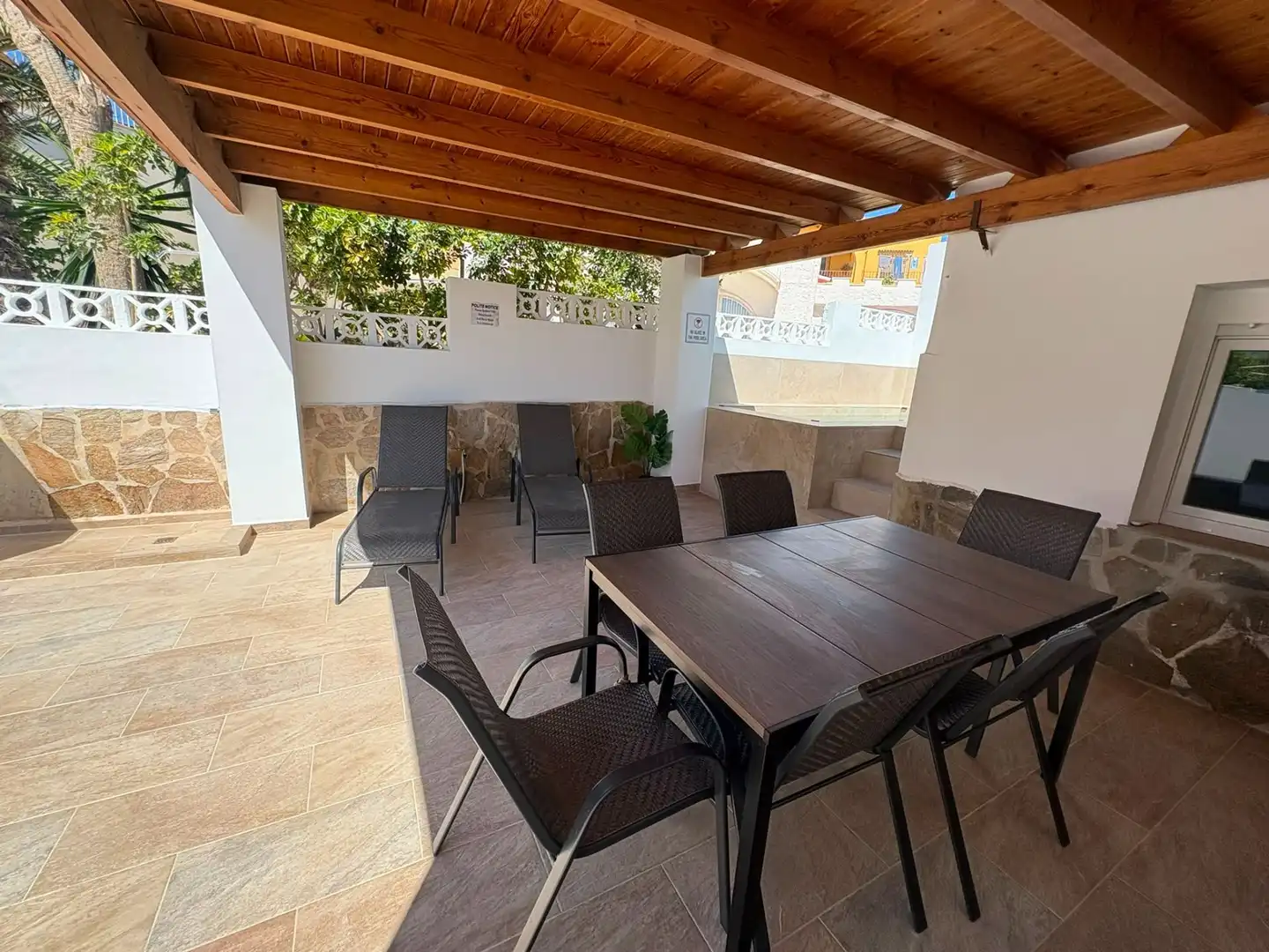 Terraza de Casa o chalet en venta en Mojácar con Aire acondicionado, Calefacción y Jardín privado