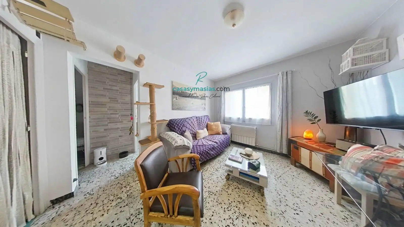 Living room of Flat for sale in Sant Pere de Ribes  with Heating, Terrace and Oven