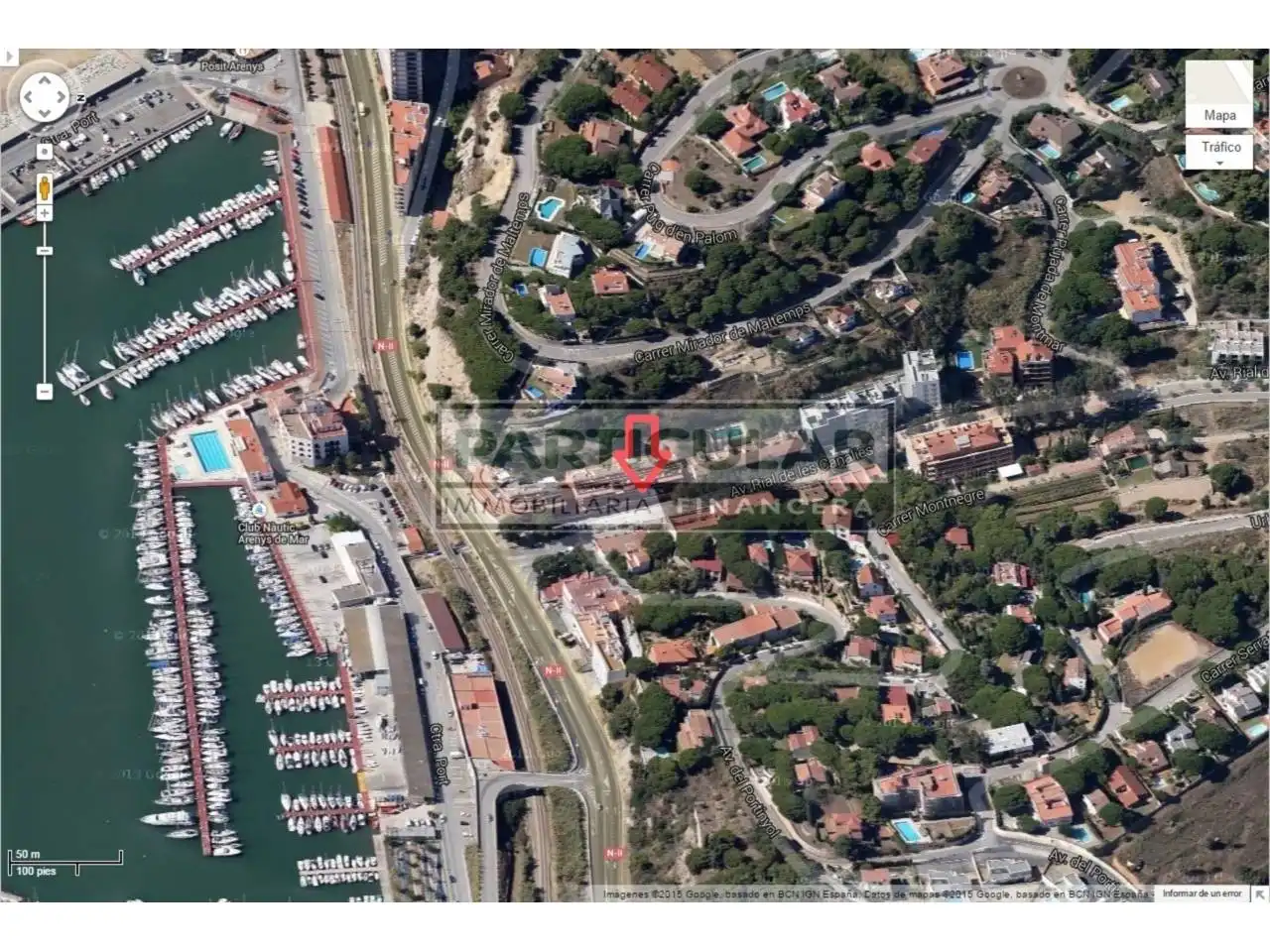 Vista exterior de Loft en venta en Arenys de Mar con Aire acondicionado, Calefacción y Terraza