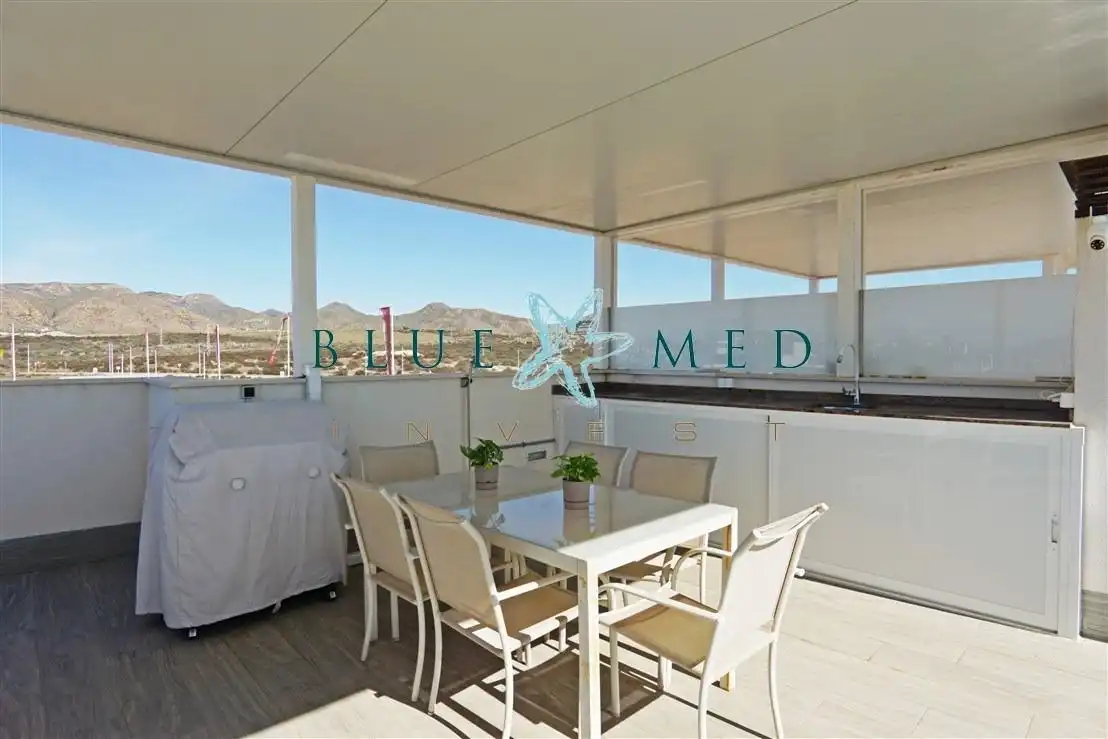Terrace of Attic for sale in Puerto de Mazarrón